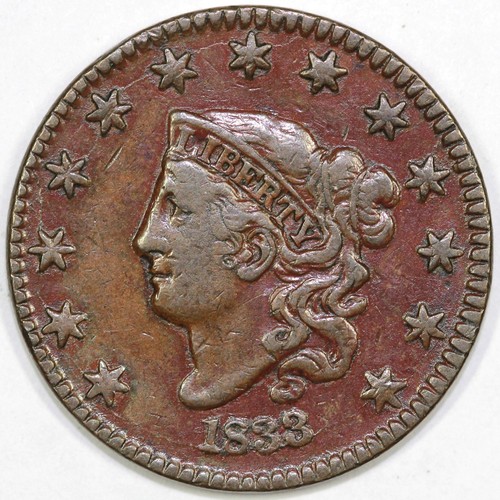 1833 4 coronet or - 1833/2, n-4