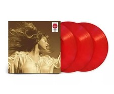TAYLOR SWIFT FEARLESS - RED VINYL TARGET USA EXCLUSIVE 3LP - NEW SEALED