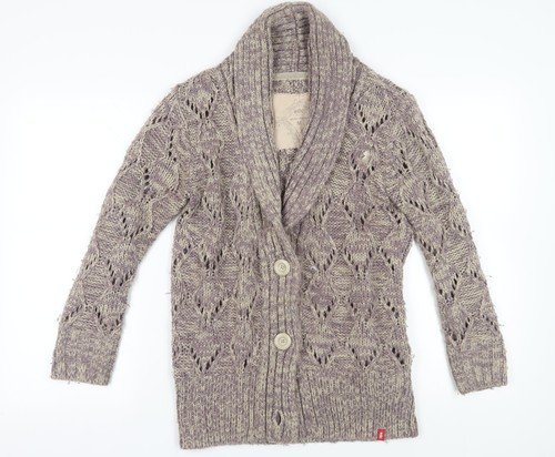 Esprit grey wool cardigan - esprit,
