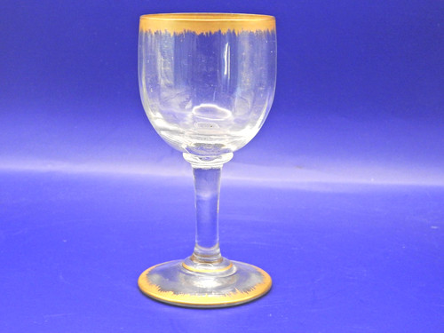 Rare daum nancy - glass, gilt