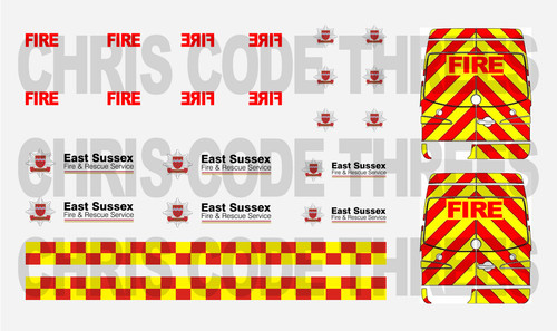 Code fire adhesive vinyl - code, 3
