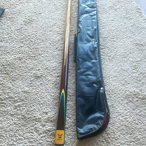 Riley piece snooker cue with - riley,