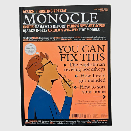 Monocle magazine design - magazine, +