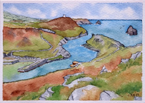 Original watercolour - an,