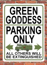 GREEN GODDESS PARKING ONLY ~