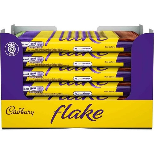 Cadbury flake chocolate bar - flake,