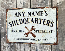 Personalised Shed Workshop
