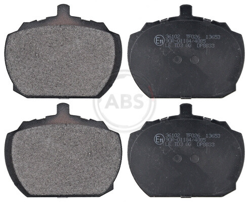 Brake pad set disc - brake,