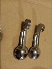 JAGUAR Mk2 and Daimler 250 V8 rear 1/4 light pair of chromes (L & R )