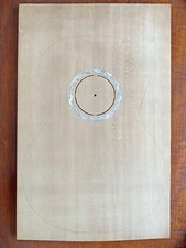 Sitka Spruce Concert Ukulele Top with Pearl Rosette - 1st Grade