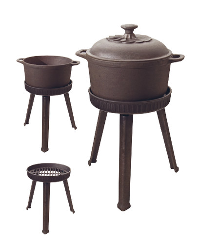 Cast iron cooking pot - iron, 4.5l