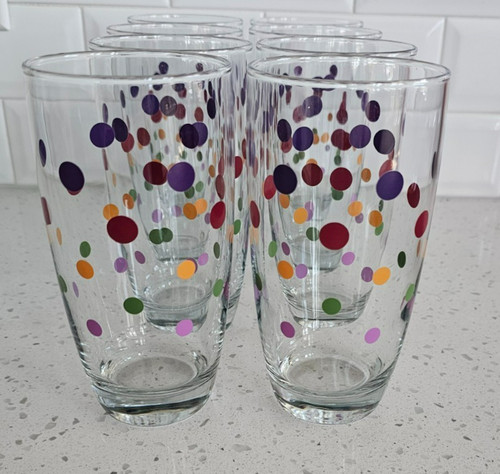 Highball drinking glasses - drinking, 6"