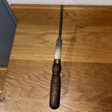 Vintage Marples & Sons Shamrock Screwdriver Wooden Handle 