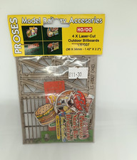 PROSES LASER CUT OUTDOOR BILLBOARDS OO GAUGE