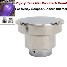 For Harley Chrome Pop-Up Flush