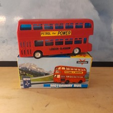 Telsalda Toys. 'Petrol for Power' Motorway Bus . Boxed. Hong Kong.