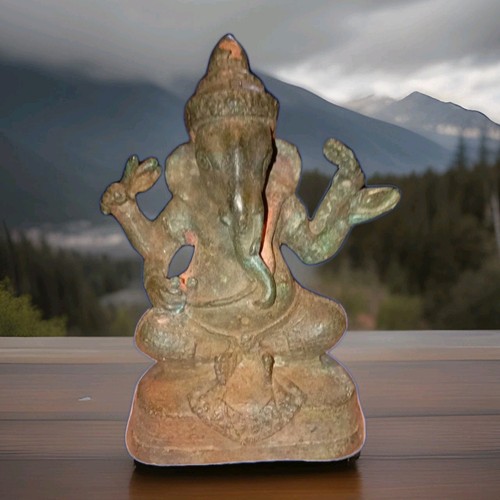 19th century bronze - century, ganesh