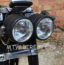 SUZUKI GSF600 GSF1200 BANDIT TWIN BLACK HEADLIGHT AFTERMARKET H4 12V 60/55W