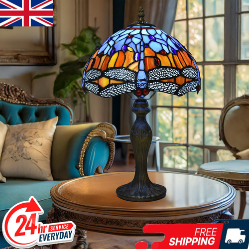 Tiffany style table lamp - 10",