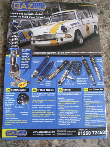 Gaz shocks coilover kits lotus - coilover,