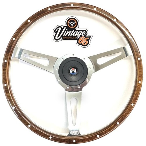 Wood rim steering wheel boss - rim,