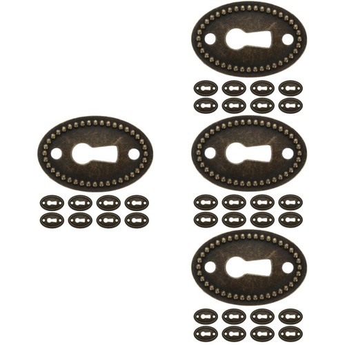 Oval decorative keyhole insert - oval,