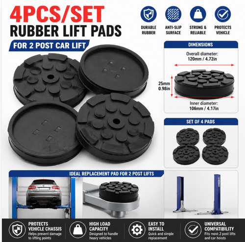 120mm rubber lift pads for - 120mm,