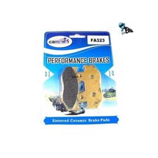 Sintered front brake pads for
