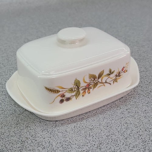 Butter dish melamine harvest - dish,