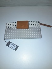 Fossil Zip Clutch Bright Multi