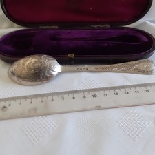 Victorian cased silver &
