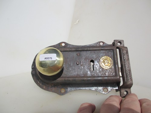 Antique iron bathroom door rim - bathroom,