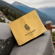 Goyard Paris Authentic W12.5X H9.5 in. Dust Bag Drawstring Sleeper Storage Gold