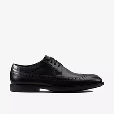 Clarks Mens RONNIE LIMIT Black