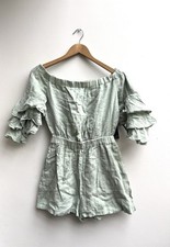 BNWT Zara Sage Green 100%