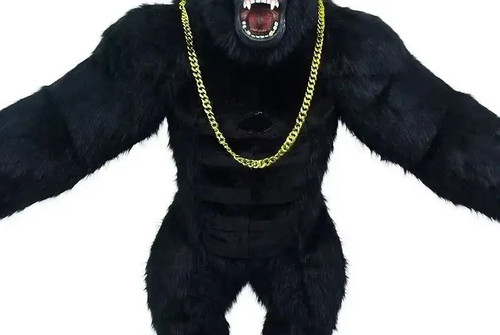 Adult inflatable gorilla - adult,