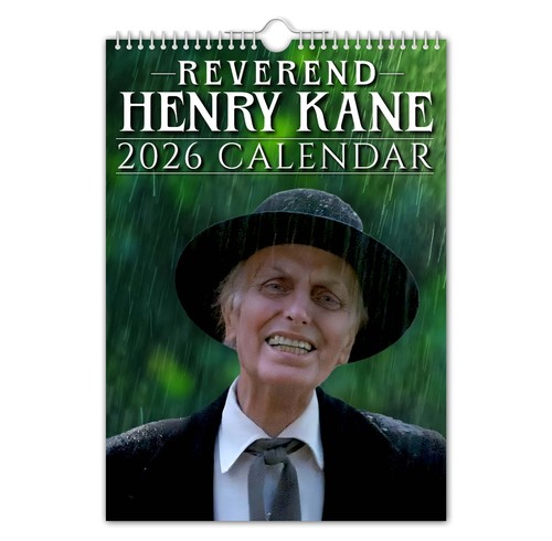 2026 calendar reverend henry - -,