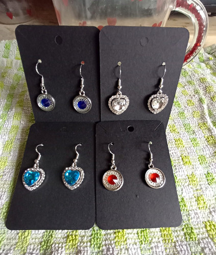 Silver plated heart - silver,