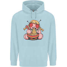 An Anime Voodoo Doll Mens 80% Cotton Hoodie