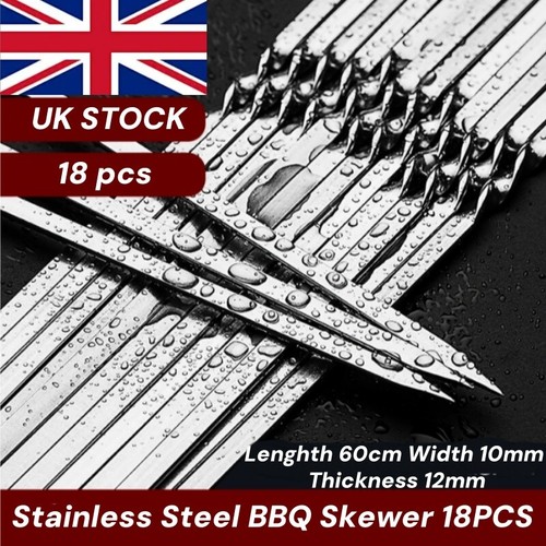 36pcs bbq long metal - metal, kebab
