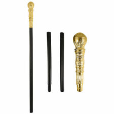 GOLD PIMP CANE PROP DANCE