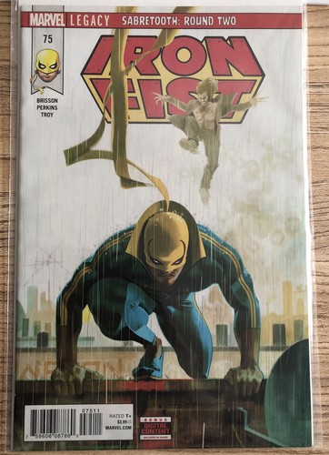 Marvel comics iron fist 75 - comics,