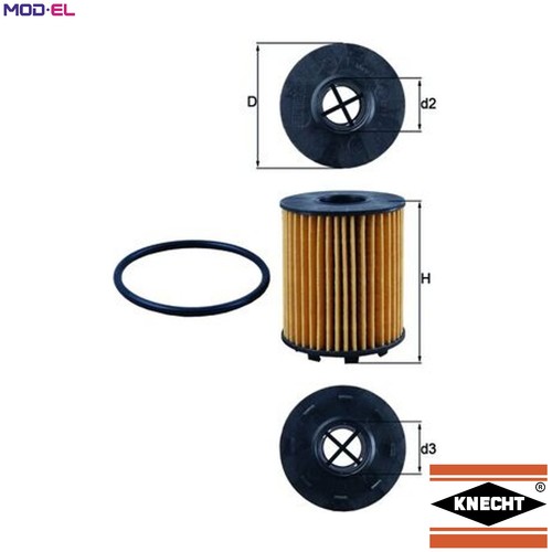 Oil filter 371d for - filter, opel