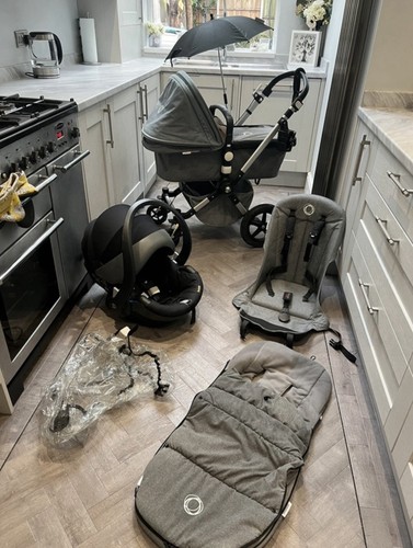 Bugaboo chameleon grey melange - bugaboo,