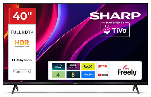 Sharp inch 40he2245k - tv,