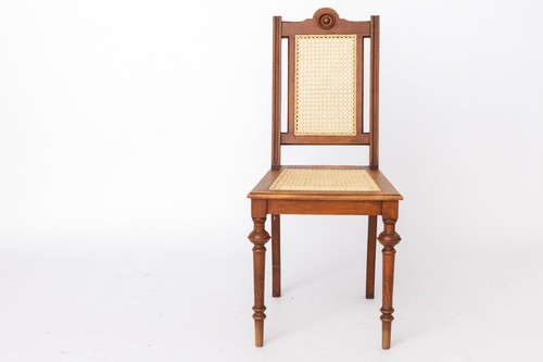 Antique belgian dining chair - belgian,