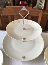 Large 2 Tier Cake Stand -  FILL YOUR HOME WITH LOVE