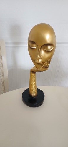Lovely lady thinker ornament - ,