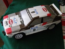 VINTAGE CARSON AUDI QUATTRO RALLY  HPI E10 CHASSIS