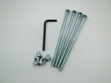 Bed / cot bolts 4 sets of M6 x